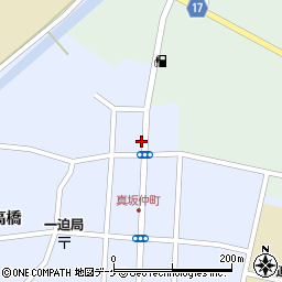 真坂本町周辺の地図