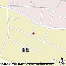 山形県鶴岡市宝徳仲田50周辺の地図