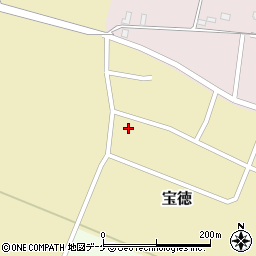 山形県鶴岡市宝徳仲田24周辺の地図