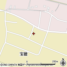 山形県鶴岡市宝徳仲田51-1周辺の地図