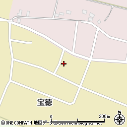 山形県鶴岡市宝徳仲田51周辺の地図