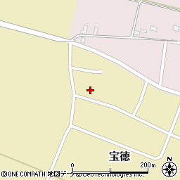 山形県鶴岡市宝徳仲田62周辺の地図