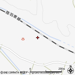 宮城県大崎市鳴子温泉蓬田周辺の地図