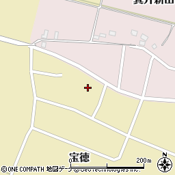 山形県鶴岡市宝徳仲田12周辺の地図