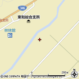 宮城県登米市東和町米川青木周辺の地図