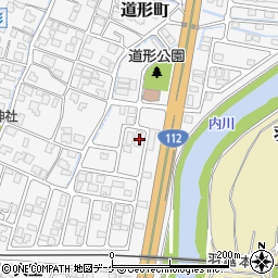 山形県鶴岡市道形町25-13周辺の地図