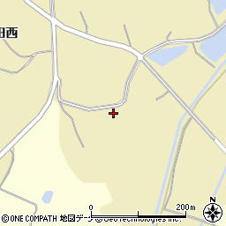 宮城県栗原市志波姫南郷蓬田87周辺の地図