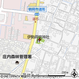 山形県鶴岡市道形町6周辺の地図