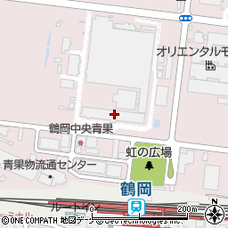 マーレエンジンコンポーネンツジャパン株式会社　鶴岡工場周辺の地図