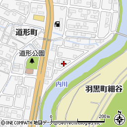 山形県鶴岡市道形町36周辺の地図