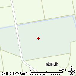 宮城県栗原市築館新成田西周辺の地図