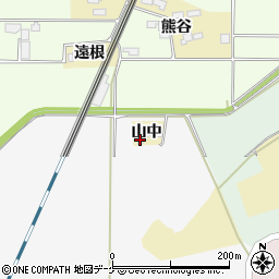 宮城県栗原市志波姫南郷山中15周辺の地図
