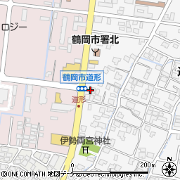 荘内ガス株式会社鶴岡営業所周辺の地図