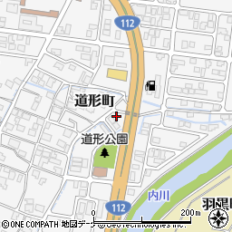 山形県鶴岡市道形町16周辺の地図