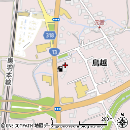 株式会社東日本宇佐美　１３号新庄ＳＳ周辺の地図