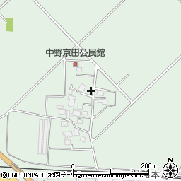山形県鶴岡市中野京田47周辺の地図