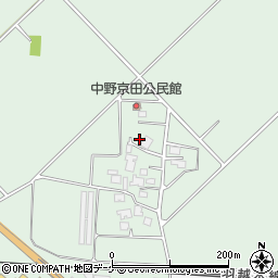 山形県鶴岡市中野京田46周辺の地図