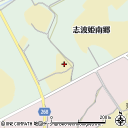 宮城県栗原市志波姫南郷上戸13-2周辺の地図