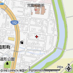 山形県鶴岡市道形町43周辺の地図