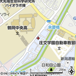 グランパルク日和田周辺の地図