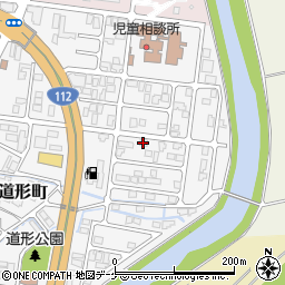 山形県鶴岡市道形町43-10周辺の地図