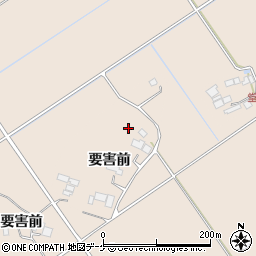 宮城県栗原市志波姫堀口要害前周辺の地図