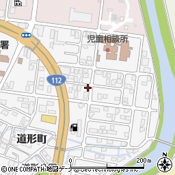 山形県鶴岡市道形町45-11周辺の地図