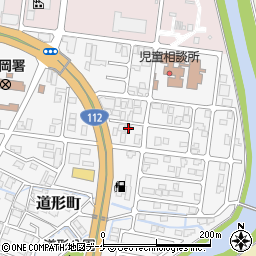 山形県鶴岡市道形町45-9周辺の地図