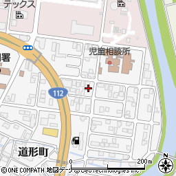 山形県鶴岡市道形町46-19周辺の地図