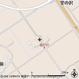 宮城県栗原市志波姫堀口堂の沢85周辺の地図