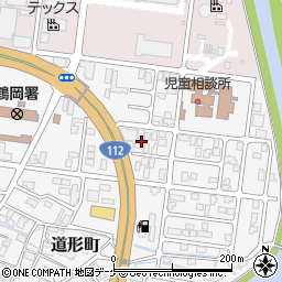 山形県鶴岡市道形町46周辺の地図