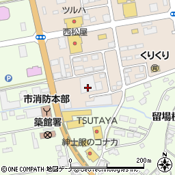 おてんとさん築館店周辺の地図