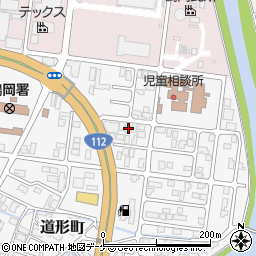 山形県鶴岡市道形町46-14周辺の地図