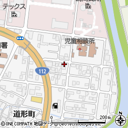 山形県鶴岡市道形町46-18周辺の地図