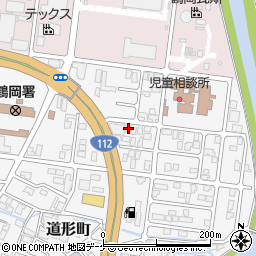 山形県鶴岡市道形町46-13周辺の地図