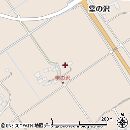 宮城県栗原市志波姫堀口堂の沢101周辺の地図