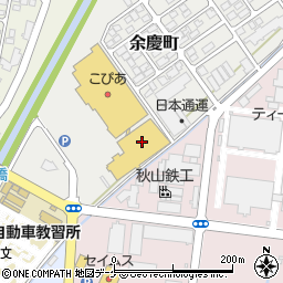 コメリＰＲＯ鶴岡店周辺の地図