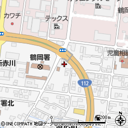 山形県鶴岡市道形町21-18周辺の地図