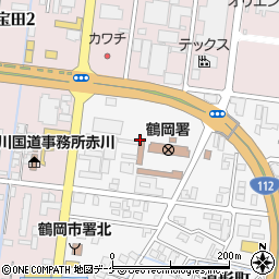 山形県鶴岡市道形町20周辺の地図