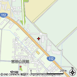 山形県鶴岡市中野京田8周辺の地図
