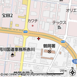 株式会社ヤマコン　庄内営業所周辺の地図
