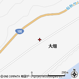 宮城県大崎市鳴子温泉中屋敷97周辺の地図