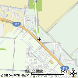 山形県鶴岡市中野京田195周辺の地図