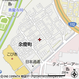 山形県鶴岡市余慶町9-18周辺の地図