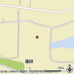 宮城県栗原市志波姫南郷蓬田163周辺の地図