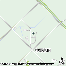 山形県鶴岡市中野京田83周辺の地図