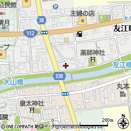 友江揚水機場周辺の地図