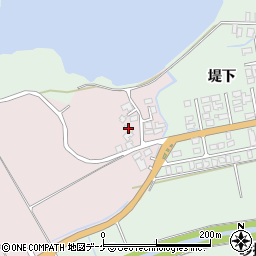 山形県鶴岡市菱津山栃谷124周辺の地図