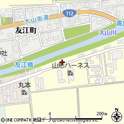 山形県鶴岡市友江川向23周辺の地図