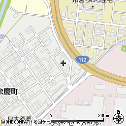 山形県鶴岡市余慶町18周辺の地図